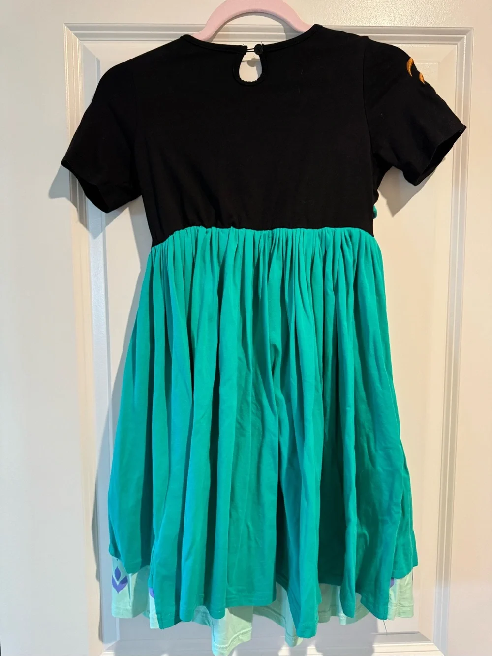 Only Little Once Anna Frozen dress with cape - girls size 12